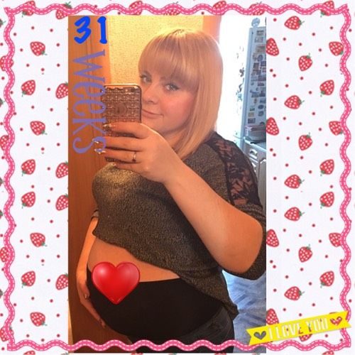 31 неделя и 3 дня:)