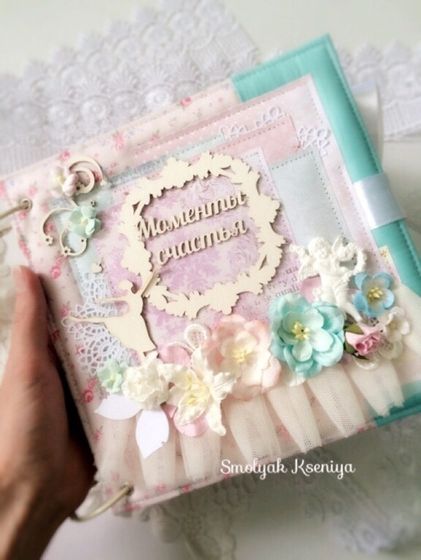 Скрап и жизнь.. Визитка Смоляк Ксении..