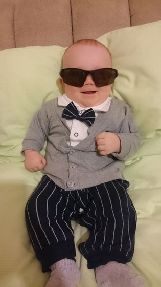 5 месяцев я мама)