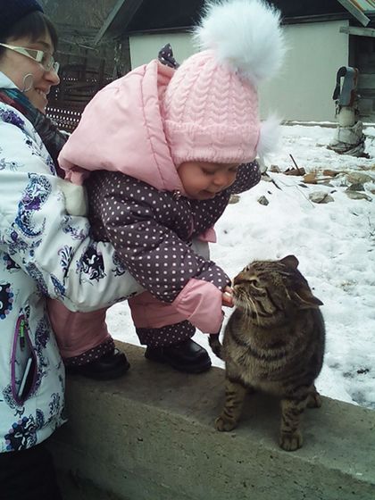 Были у бабушки, дочь