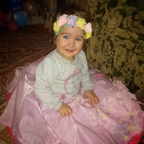 Доченьке 1год и 4 месяца