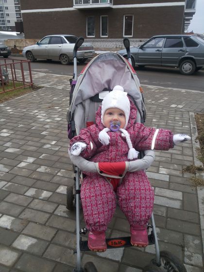 Стаж вождения коляски 15 лет!