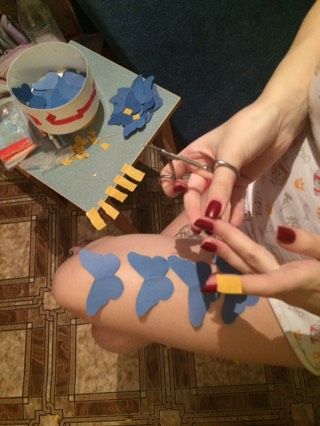 Подготовка детского храмика полным ходом??