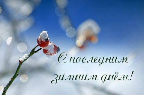 Ура! Зиме конец!