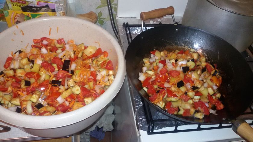 икра из баклажанов