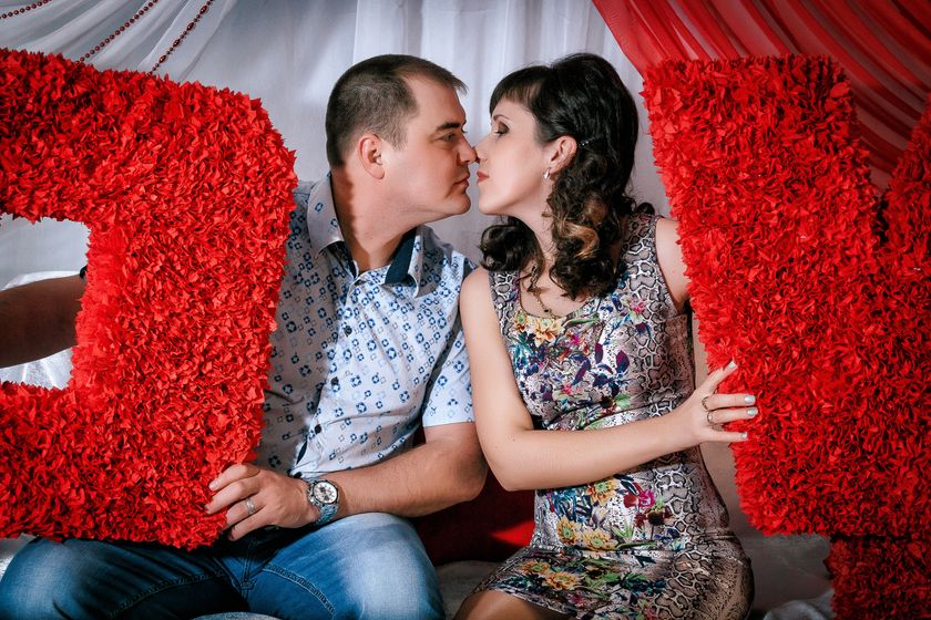 Фотосессия к дню Валентина
