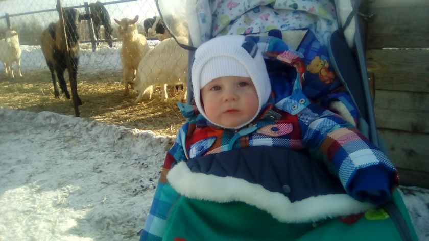 Погуляли с сыночком